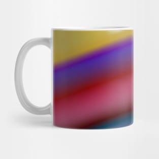 blue pink green texture art Mug